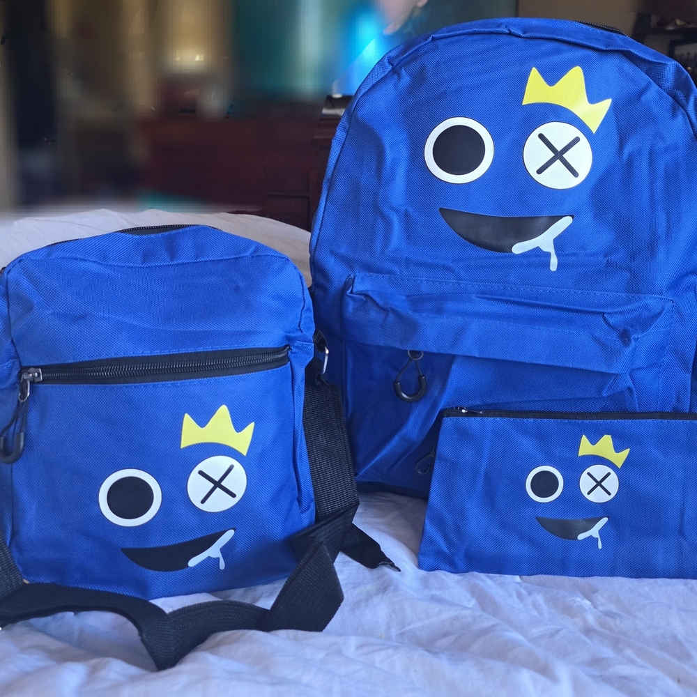 Rainbow Friends Backpack Set